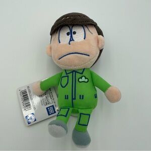 Osomatsu-san Choromatsu Matsuno Plush - Green Jumpsuit (Takara Tomy)